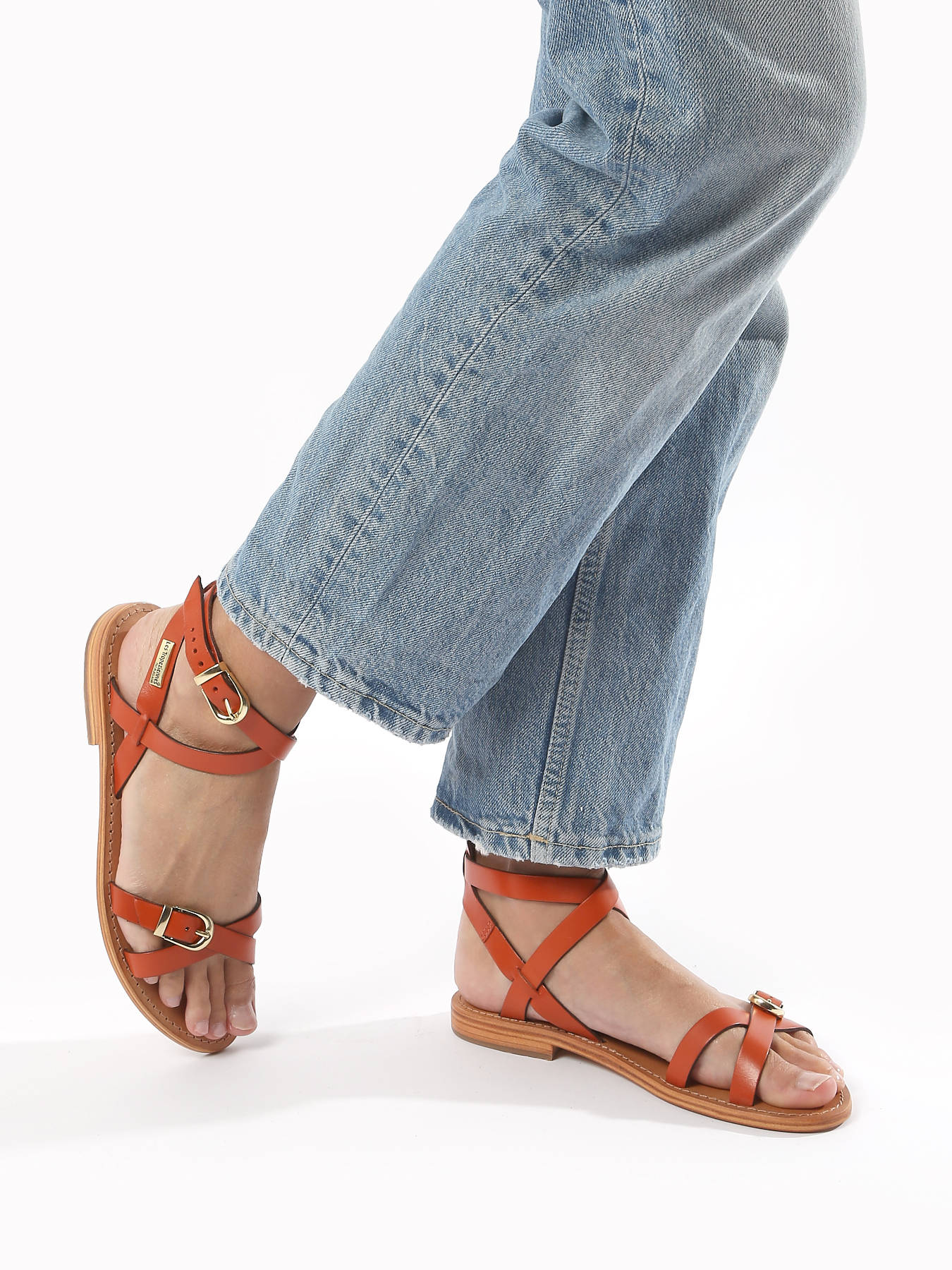 Sandales Hepana en cuir LES TROPEZIENNES