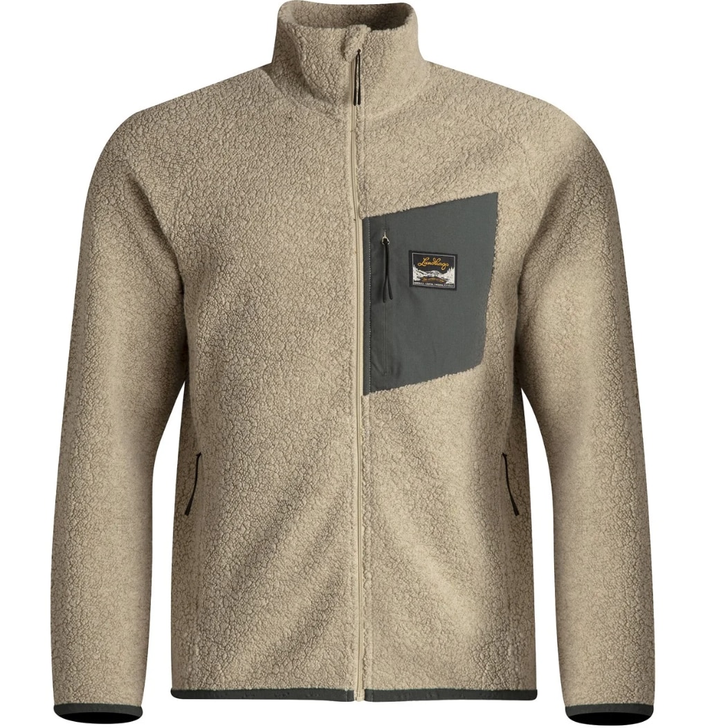 Lundhags Flok Wool Pile, Mann<br>Herlig Jakke i ullblanding!