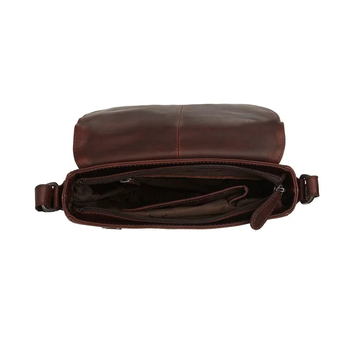 The Chesterfield | Lucian | Leren schoudertas