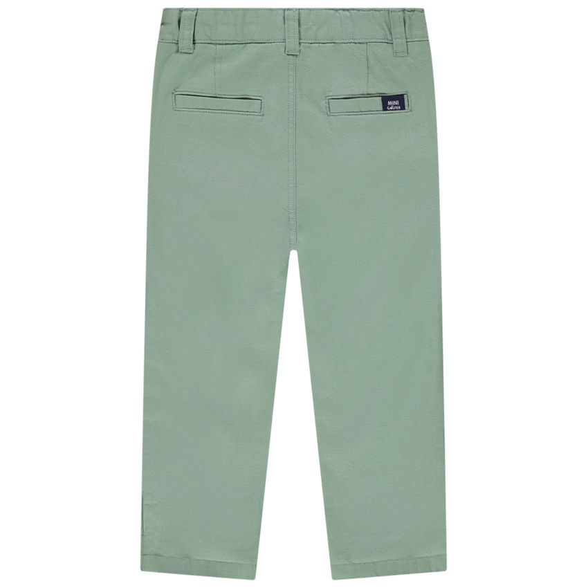 Pantalon chino en toile unie pour bébé garçon - Vert