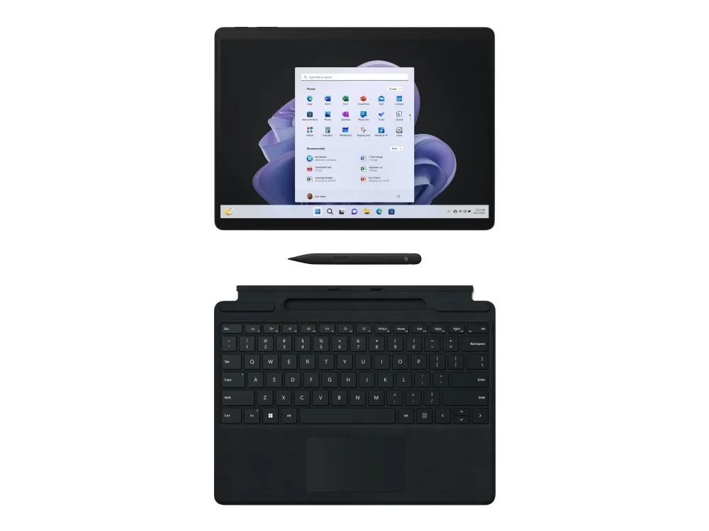 Microsoft Surface Pro 9 - Tablet - Intel Core i7 - 1255U / op til 4.7 GHz - Evo - Win 11 Home - Intel Iris Xe Graphics - 16 GB RAM - 256 GB SSD - 13