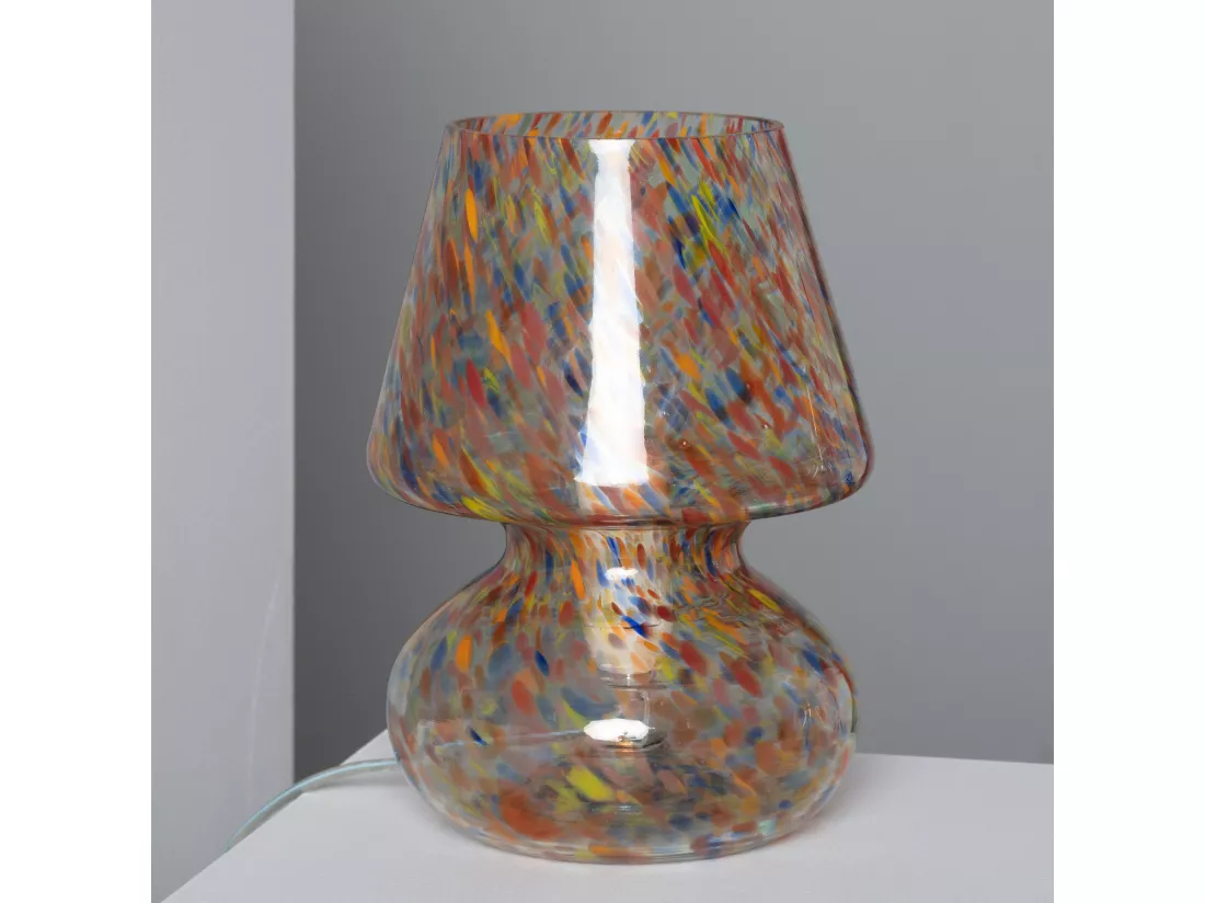 Lampe à Poser Verre Batlló Multicolore