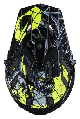 Casque Intégral O'Neal BACKFLIP ZOMBIE Noir/Jaune