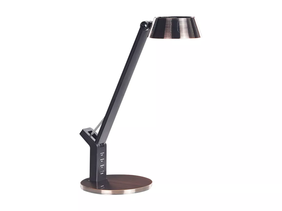 Lampe de bureau LED CHAMAELEON Avec variateur Métal Cuivré
