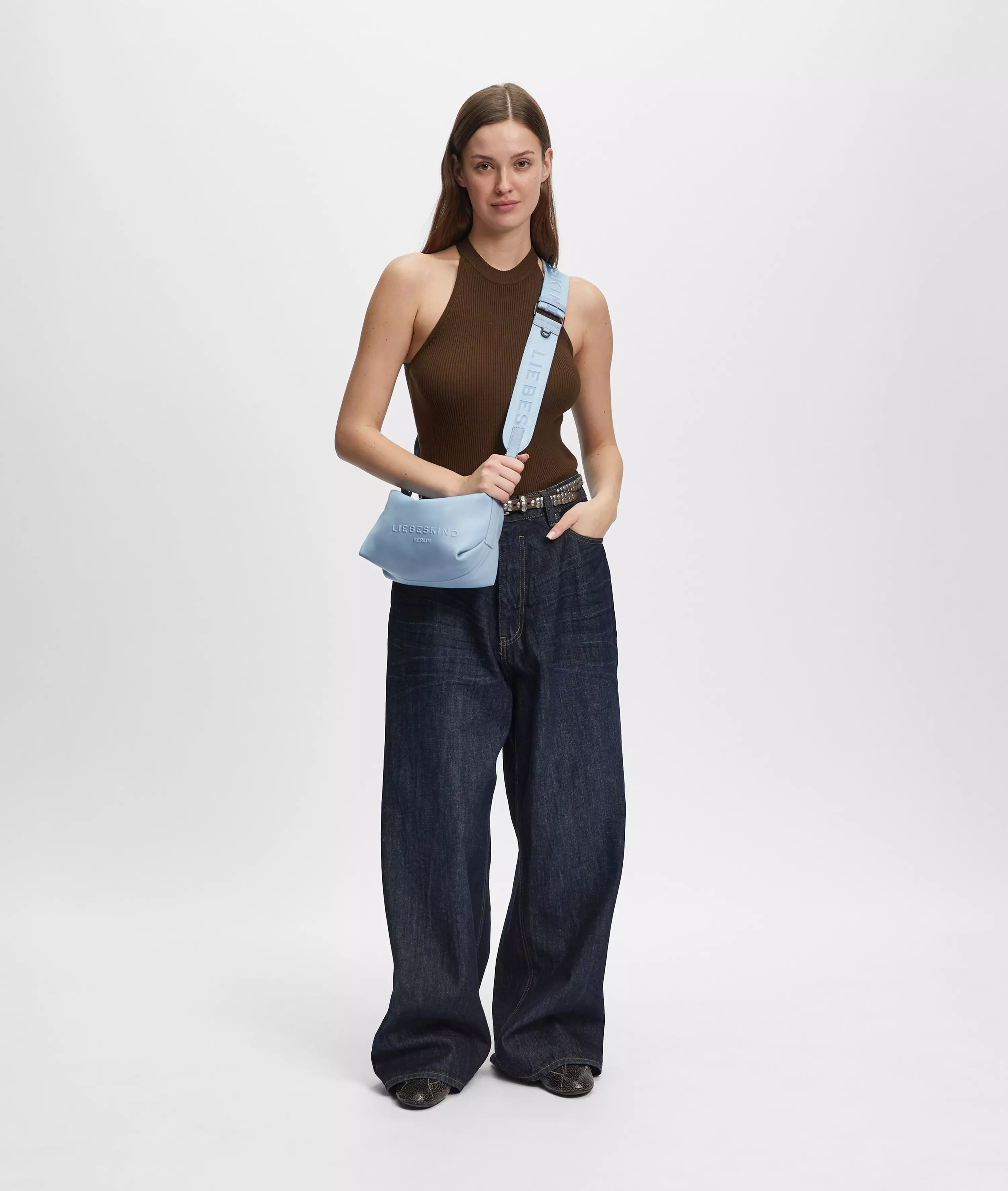 Elvira Camera-Bag S Handy shoulder bag made from sheepskin