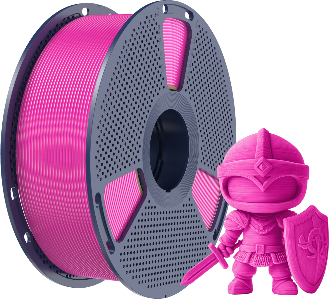 SUNLU  PLA+ Magenta, 1,75 mm / 1000 g    Modifiziertes PLA Filament mit hoher Zähigkeit