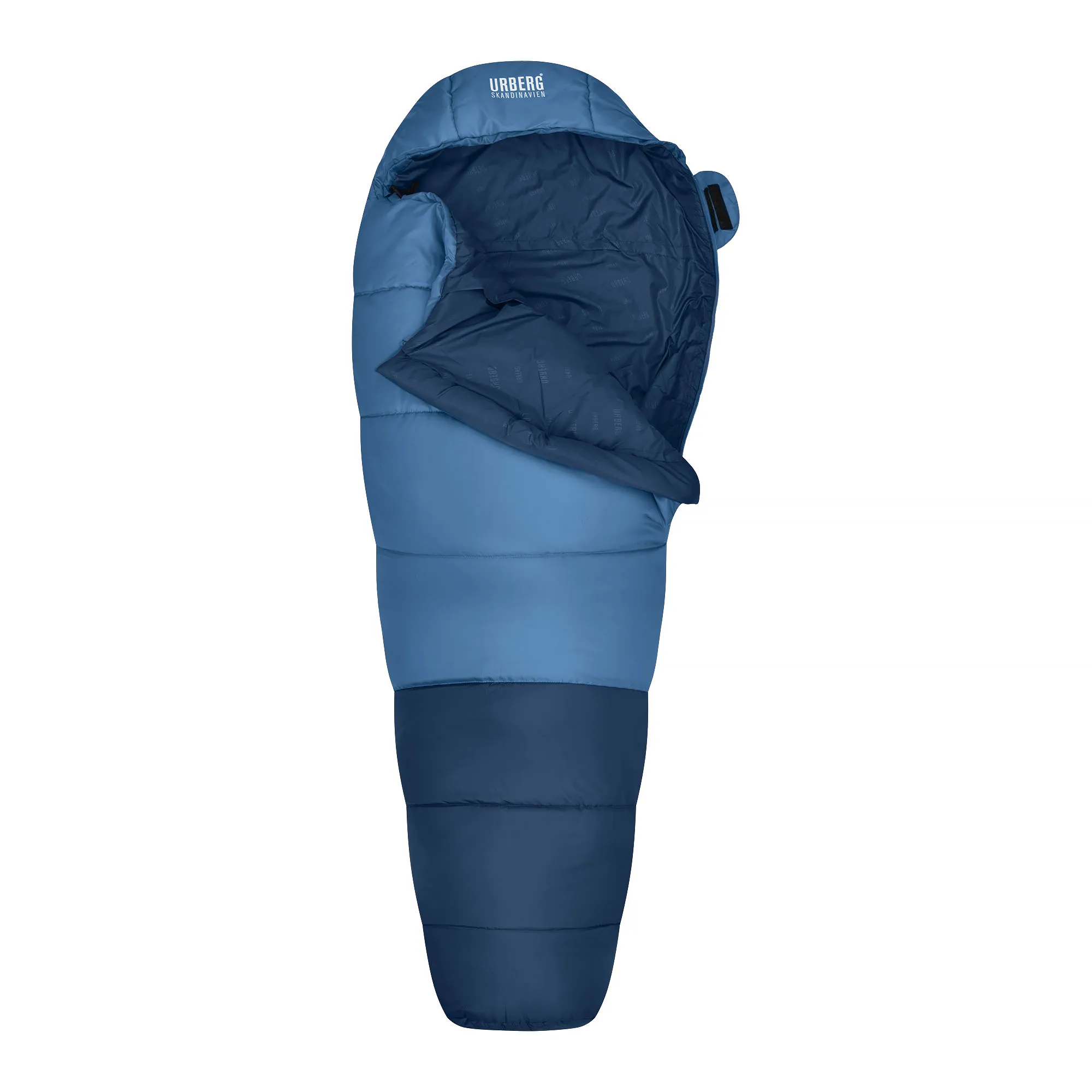 Urberg Kids' 1-season Sleeping Bag G2 Mallard Blue/Midnight Navy