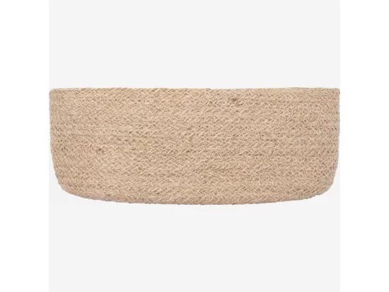 HABITAT - Corbeille à pain en jute tressé - Naturel - 25 x 13 cm (Lot de 5) - Ellen