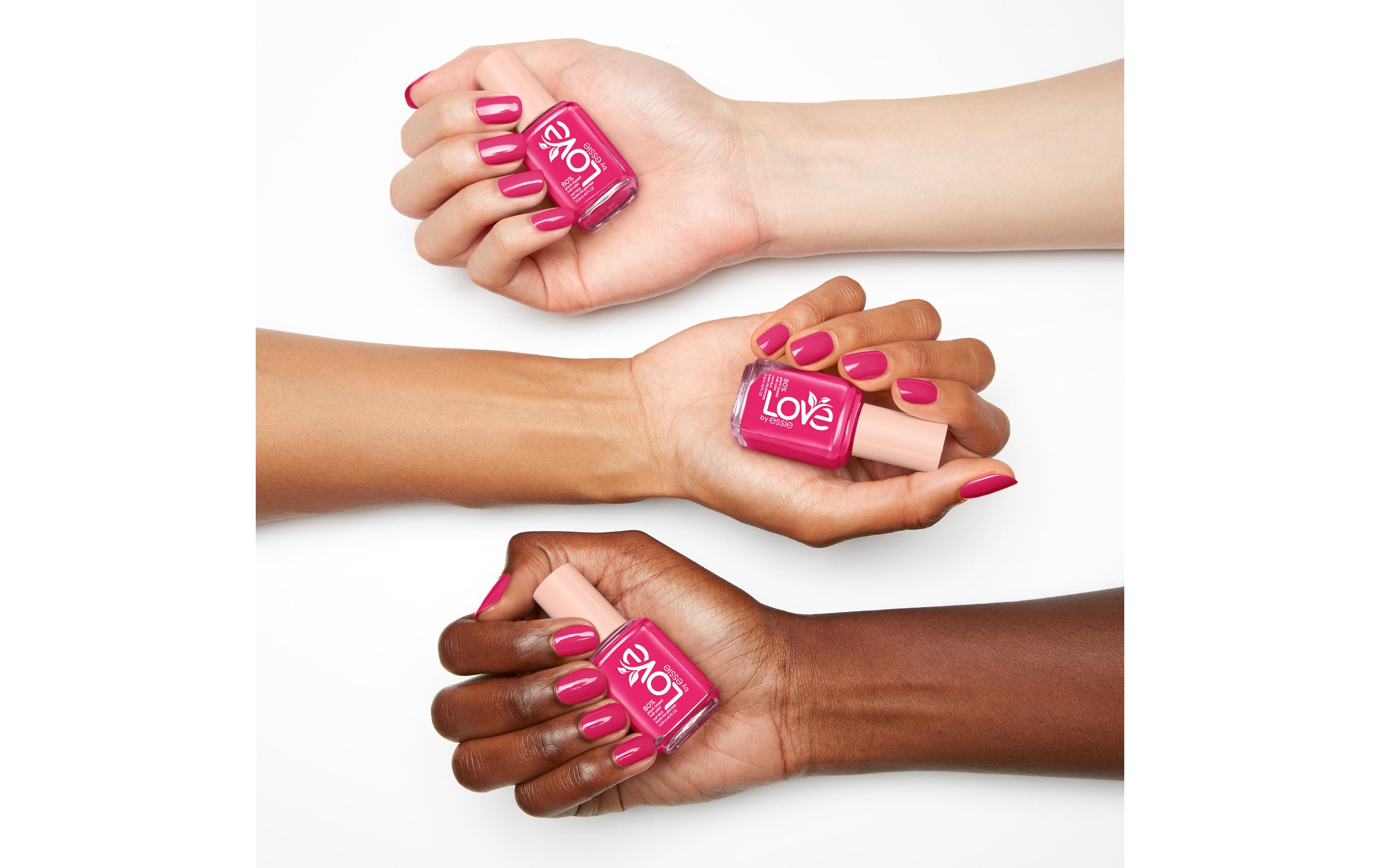 Nagellack Love 80 self-love rushVeganes, zu 80% pflanzenbasiertes Nagelgel mit cremigem Finish