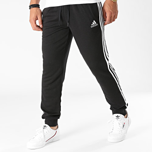 Pantalon Jogging A Bandes 3 Stripes GK8831 Noir