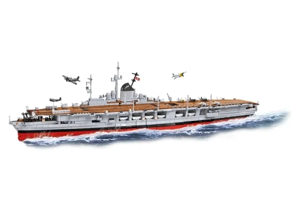 COBI Aircraft Carrier Graf Zeppelin, Byggesæt, 3 År, Plast, 3136 stk