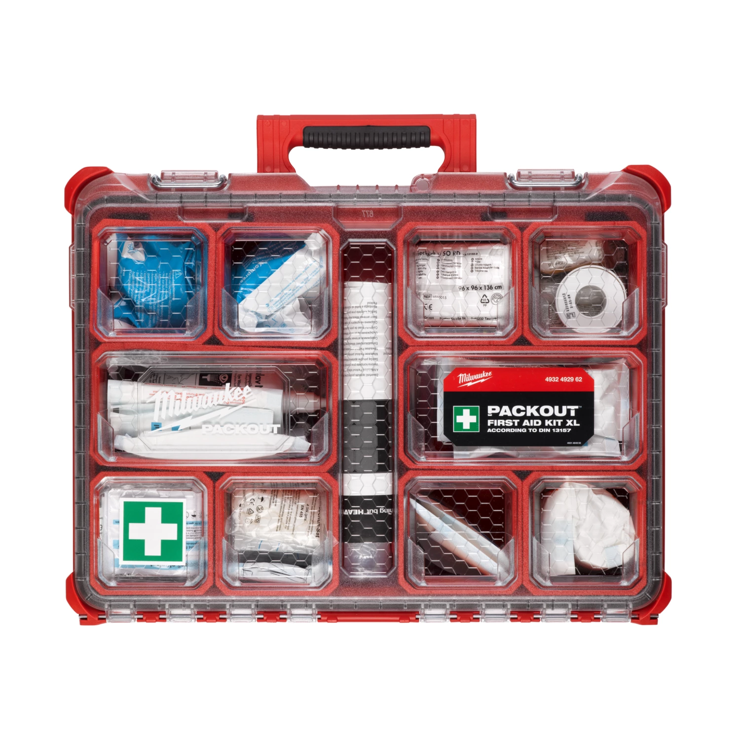 Milwaukee 4932492962 Packout first aid kit XL DIN 13157