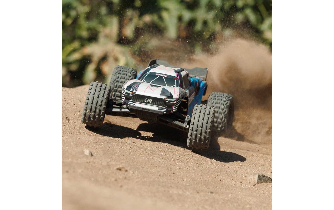 Stadium Truck Vorteks Mega 550 2WD 1:10, ARTR, Blau<br>Stadium Truck Racing mit einem fahrbereiten Basher