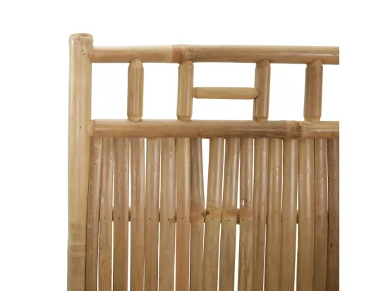 Cloison de séparation 5 panneaux Bambou 200x180 cm