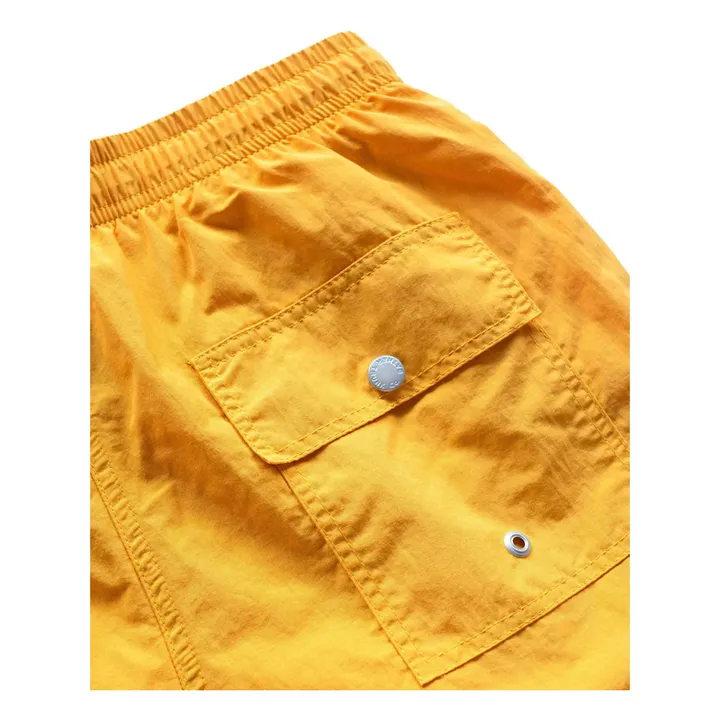 Bather Short de Bain Solid Fibres Recyclées | Jaune tournesol