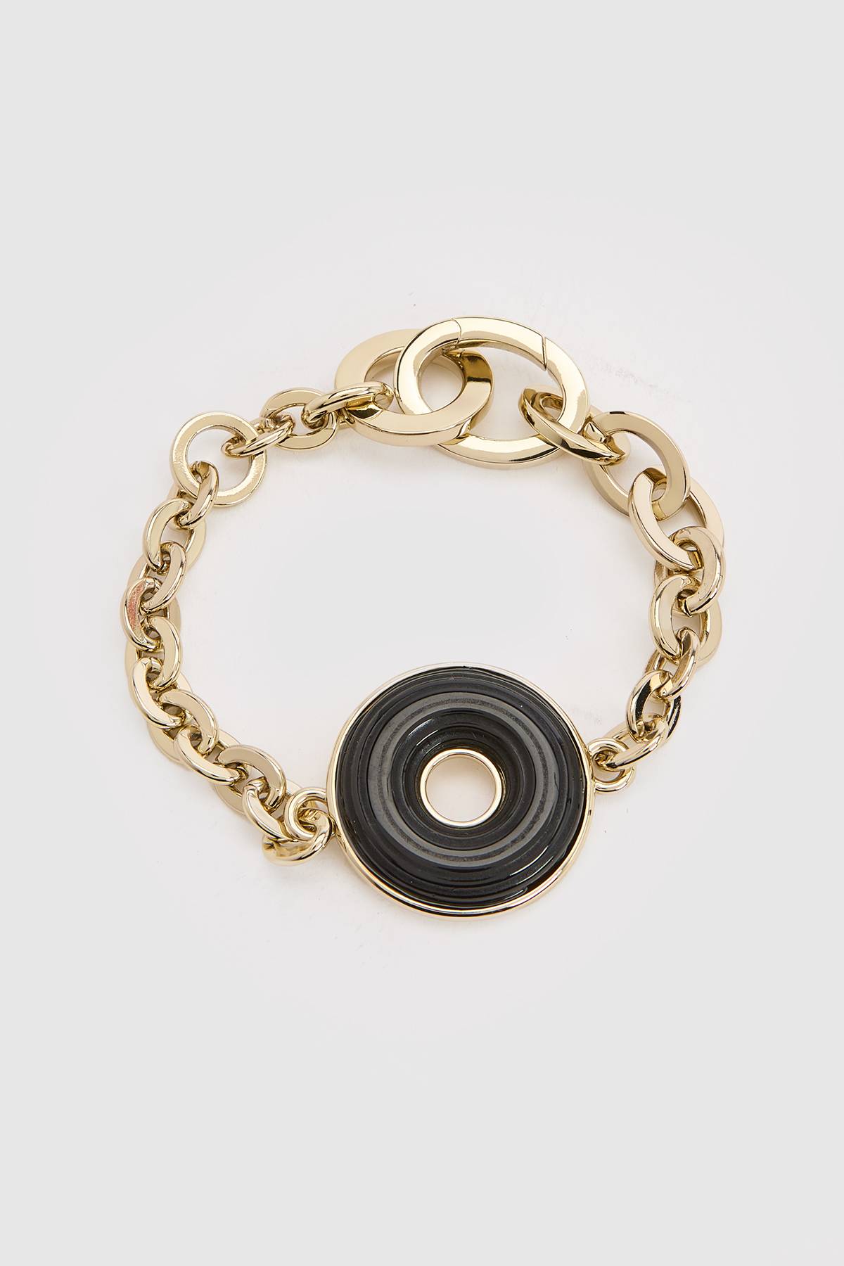 KarenMillen Bracelet Chaîne À Anneau En Résine