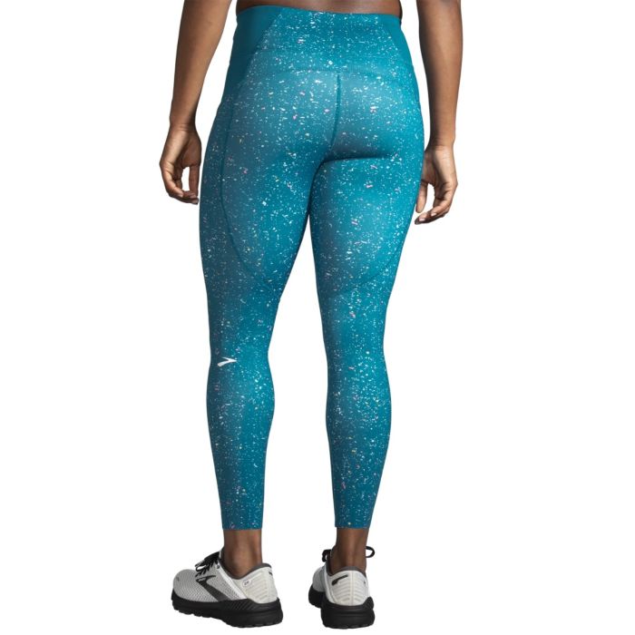 Brooks Dame Lange tights Method 7/8 Tight Blå