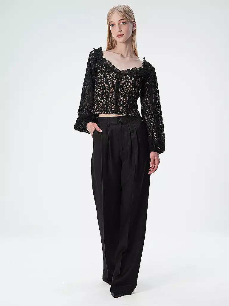 GUESS Bluse schwarz
