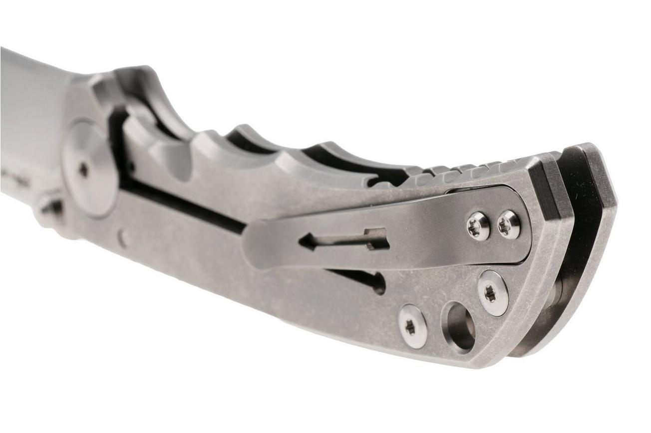 Spartan Blades Harsey Folder, Stonewashed SF5SW zakmes