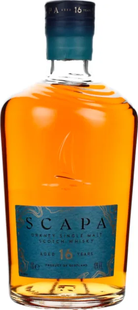 SCAPA 16 YEARS SINGLE MALT 70CL
