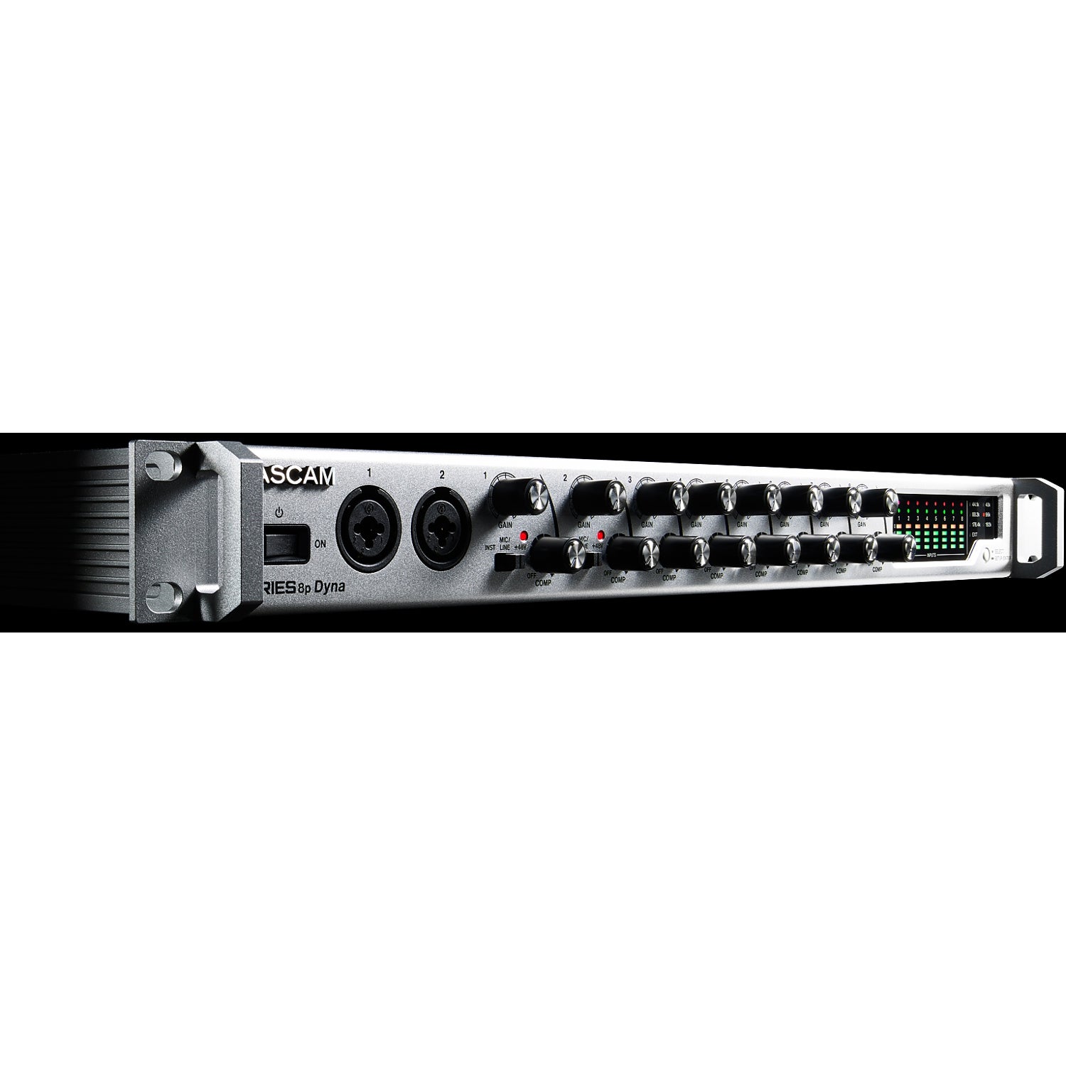 Tascam Series 8p Dyna microfoon preamp met analoge compressor