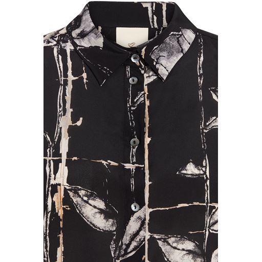 Heartmade Milard Skjorte, Black/Foil, 40