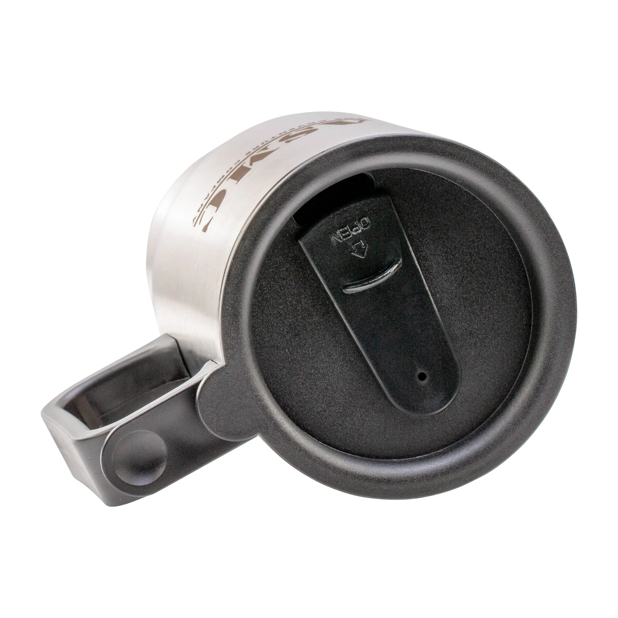ASMC -  Isosteel Becher 0.4 L ASMC Edition silberfarben