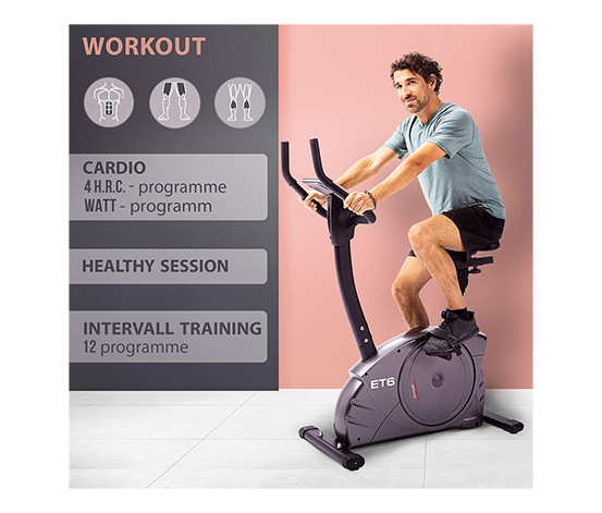 Christopeit Sport Heimtrainer Ergometer »ET 6«