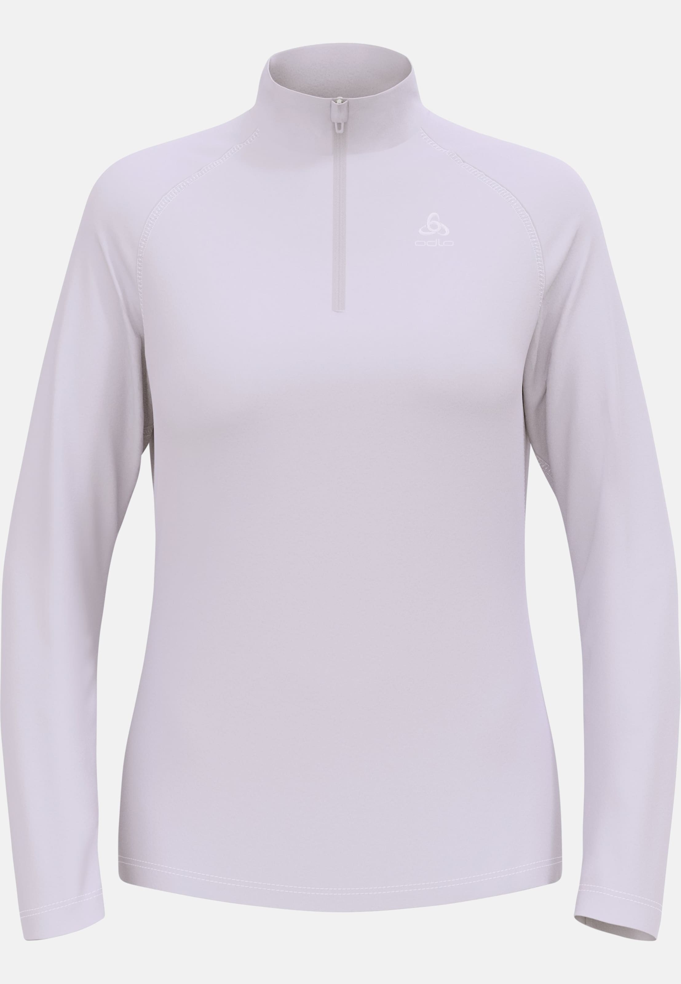 Rigi Mid Layer mit Halbreissverschluss in misty lilac