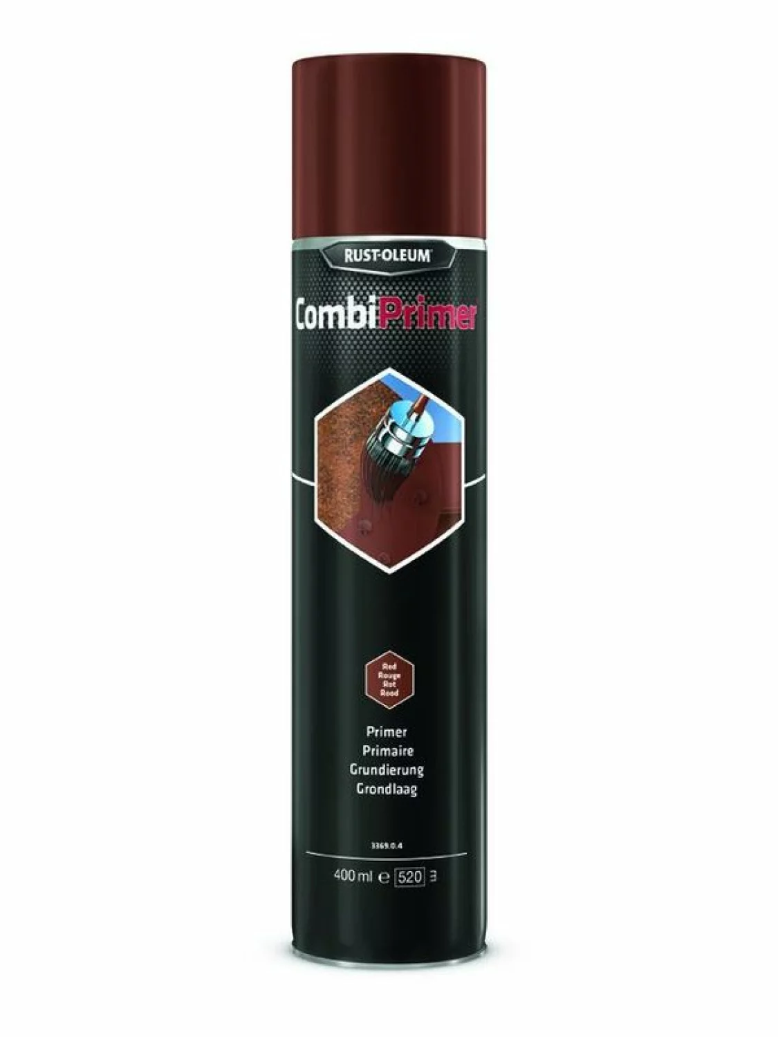 Rust-Oleum CombiPrimer Anti-roest Spuitbus - roodbruin  - 0,4L