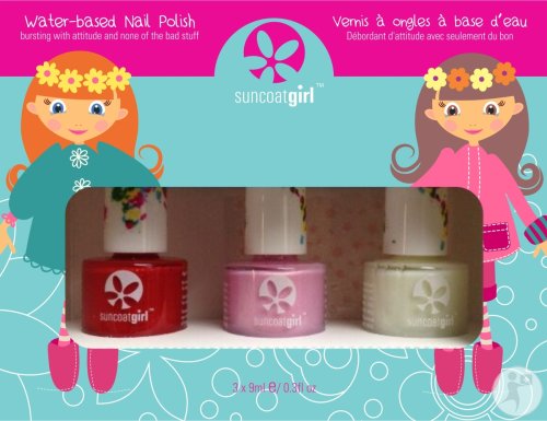 Suncoatgirl Coffret Ballerina Beauty Vernis 3x9ml