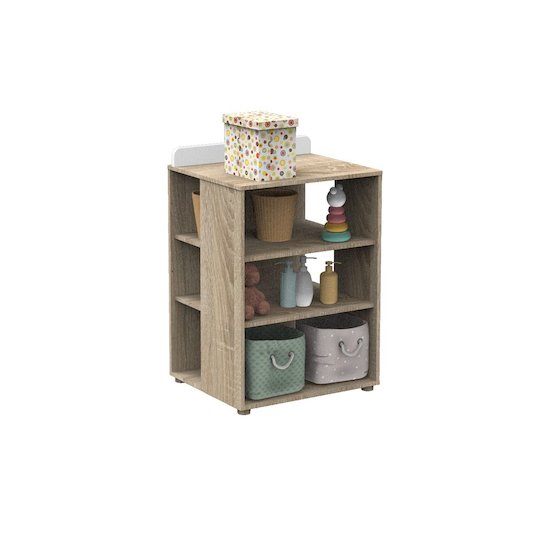 Nova new lit combiné évolutif 60x120   Blanc lin        de               Sauthon Baby's Sweet Home