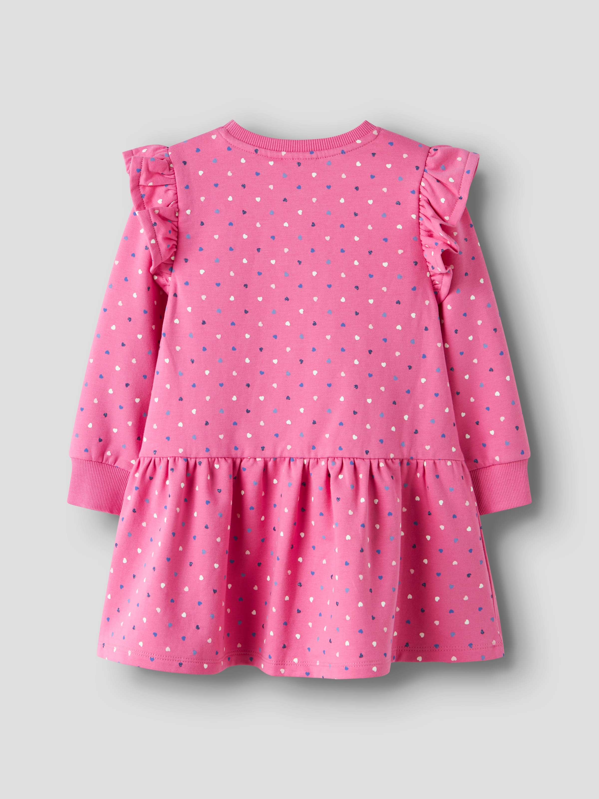 Name It Minikleid »NMFOEANA LS SWE DRESS BRU PB«