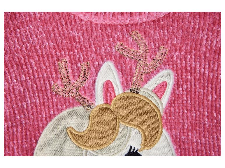 Kinder chenille kersttrui