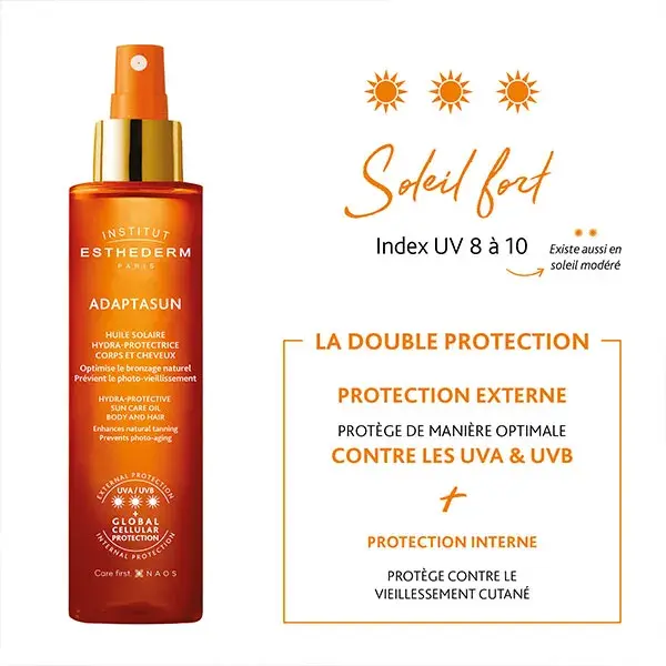 Óleo Solar Forte Esthederm 150ml