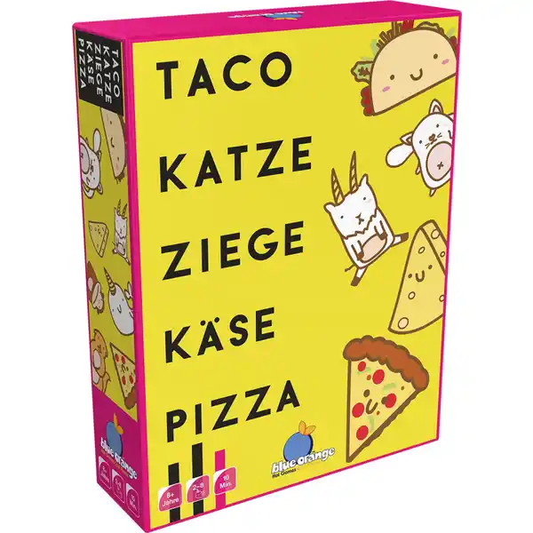 Taco Katze Ziege Käse Pizza