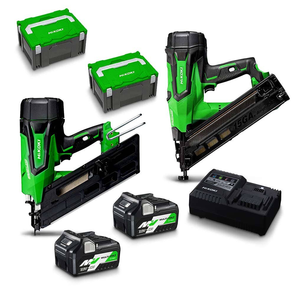 Kit combinado HiKOKI 18V 2 peças 2 x 5.0Ah para moldura 18VFRAMERCOMBO1(HRZ)