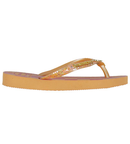 Havaianas Flip Flops - Slim Glitter - Peach