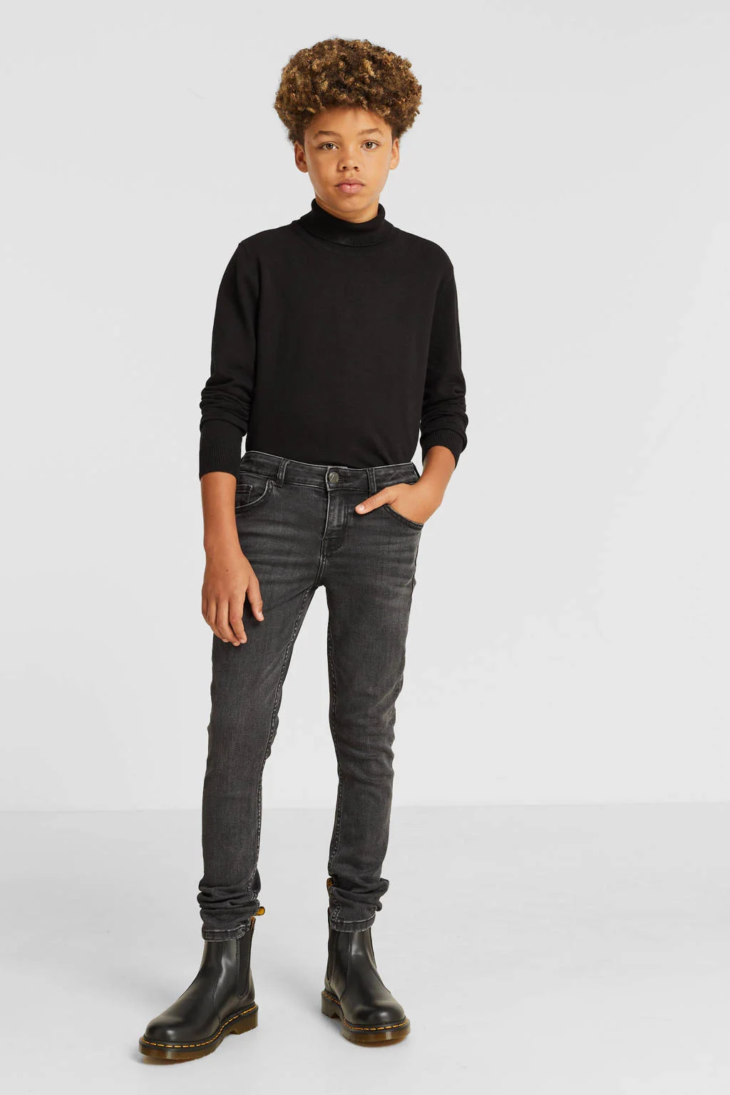 anytime skinny jeans zwart
