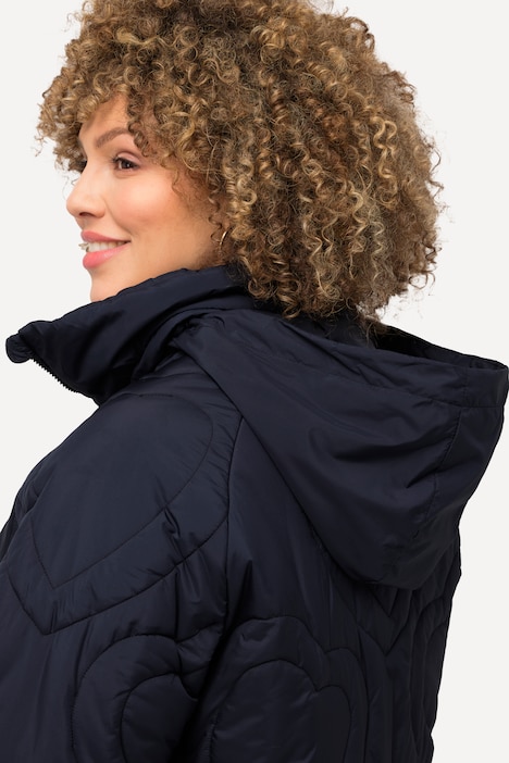 HYPRAR Funktions-Steppjacke, Herzen, wasserabweisend