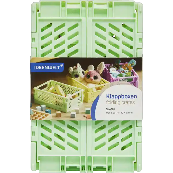 Klappboxen A6, 3er-Set
