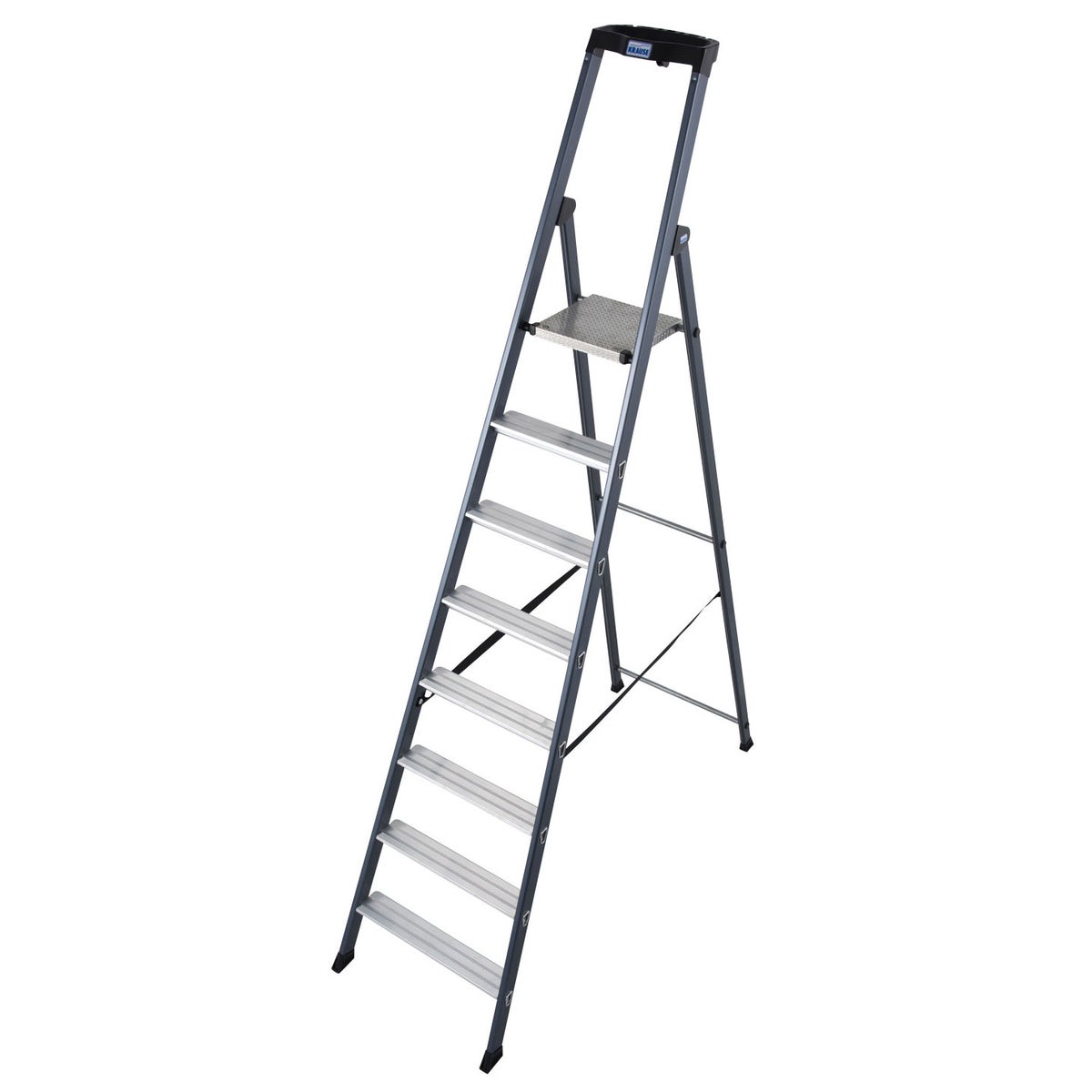 Krause SePro S trapladder, geanodiseerd, 8 treden