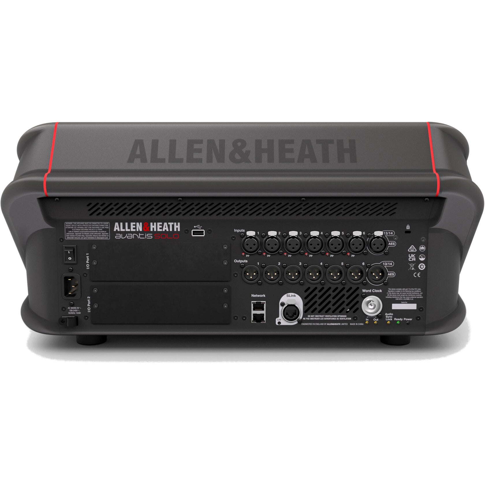 Allen & Heath Avantis Solo digitale mixer 64 in / 42 bus 96 kHz
