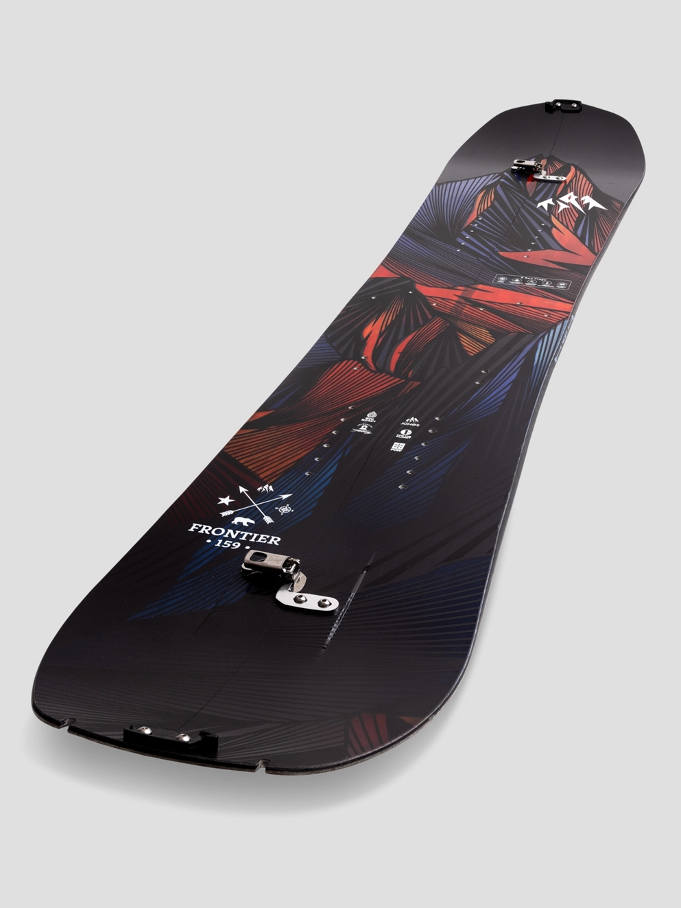 Jones Snowboards Frontier Splitboard black