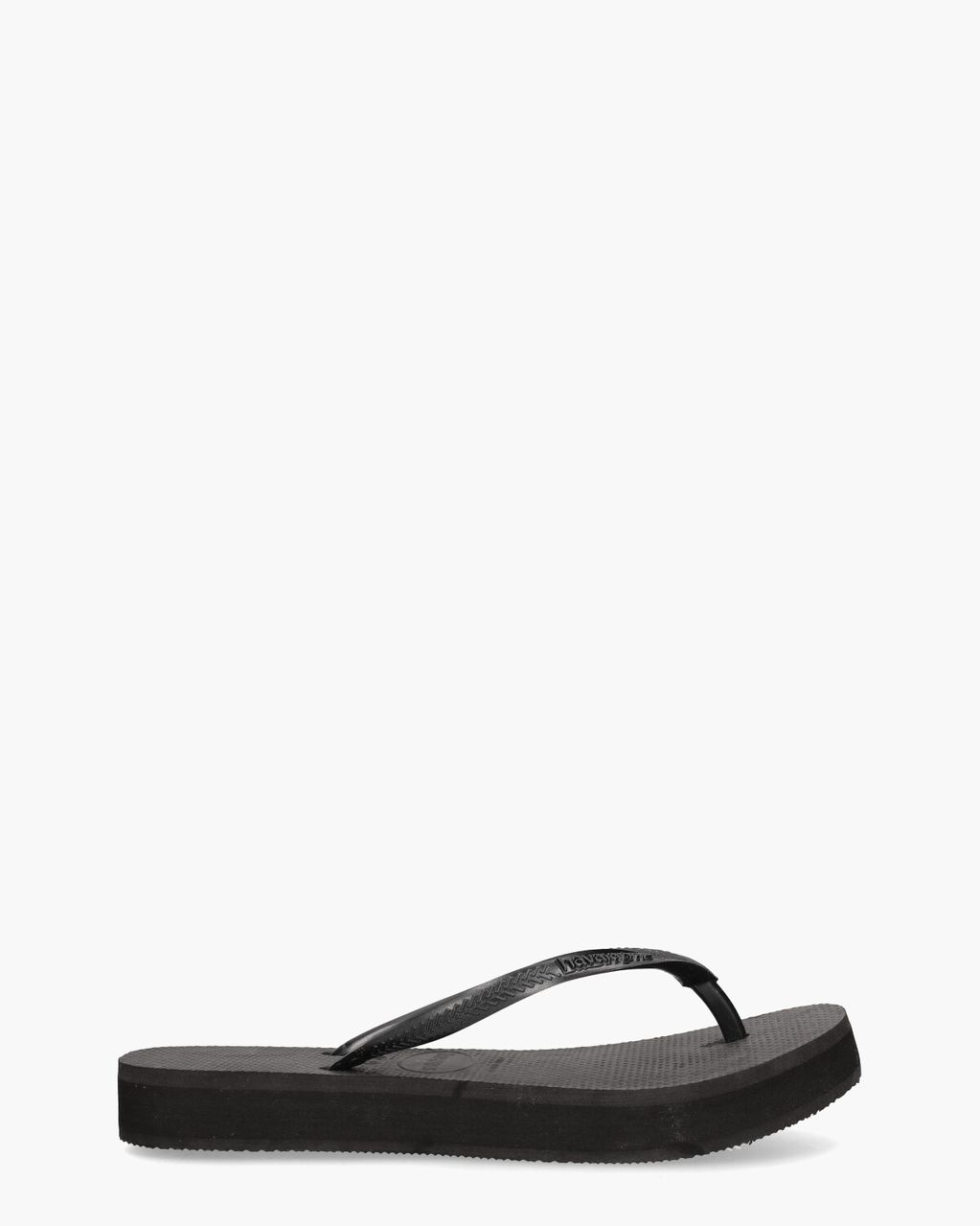 Havaianas Slim Flatform Zwart Damesslippers