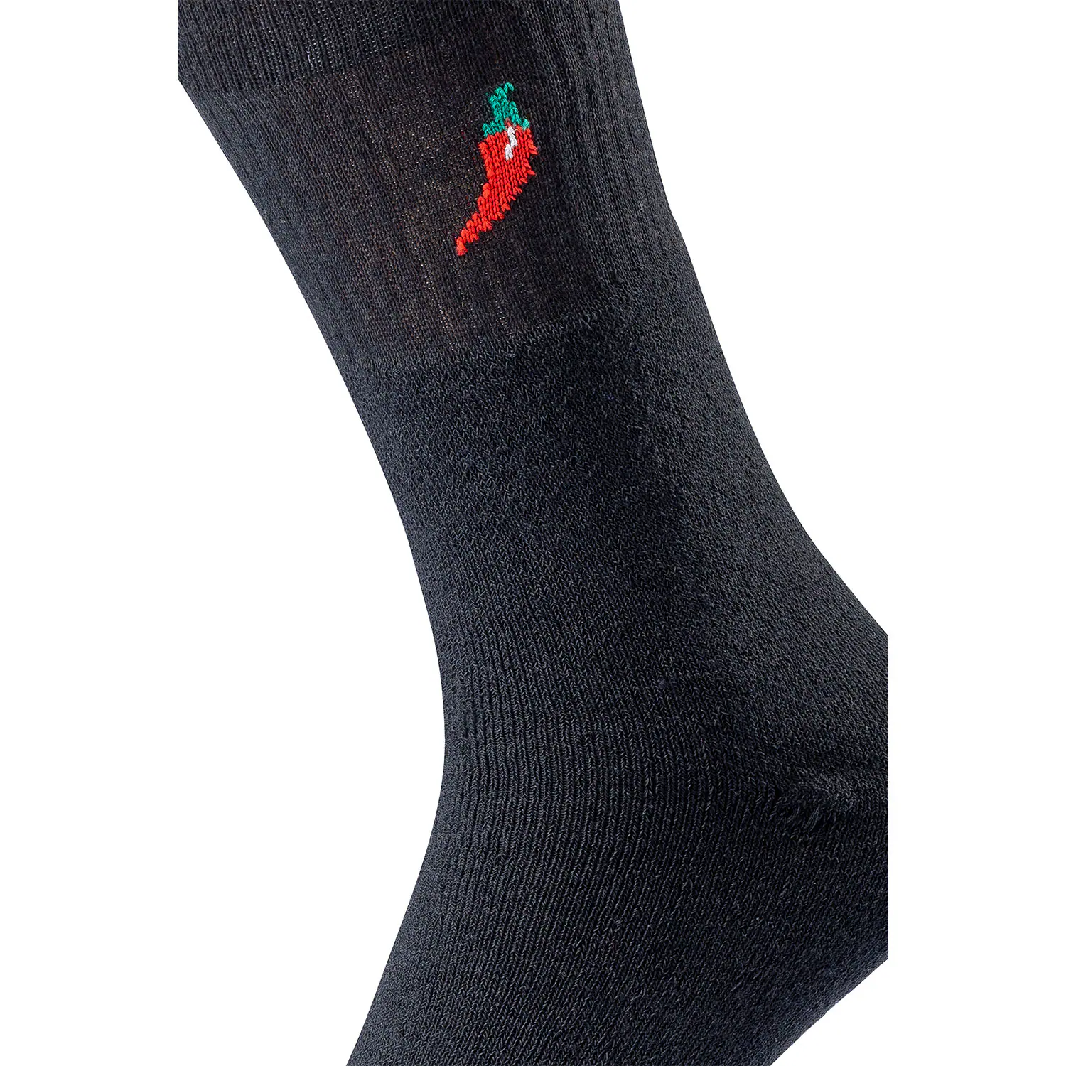 Chili Lifestyle Tennis Sport, 3 Paar, Herren, Damen, Baumwolle, schwarz