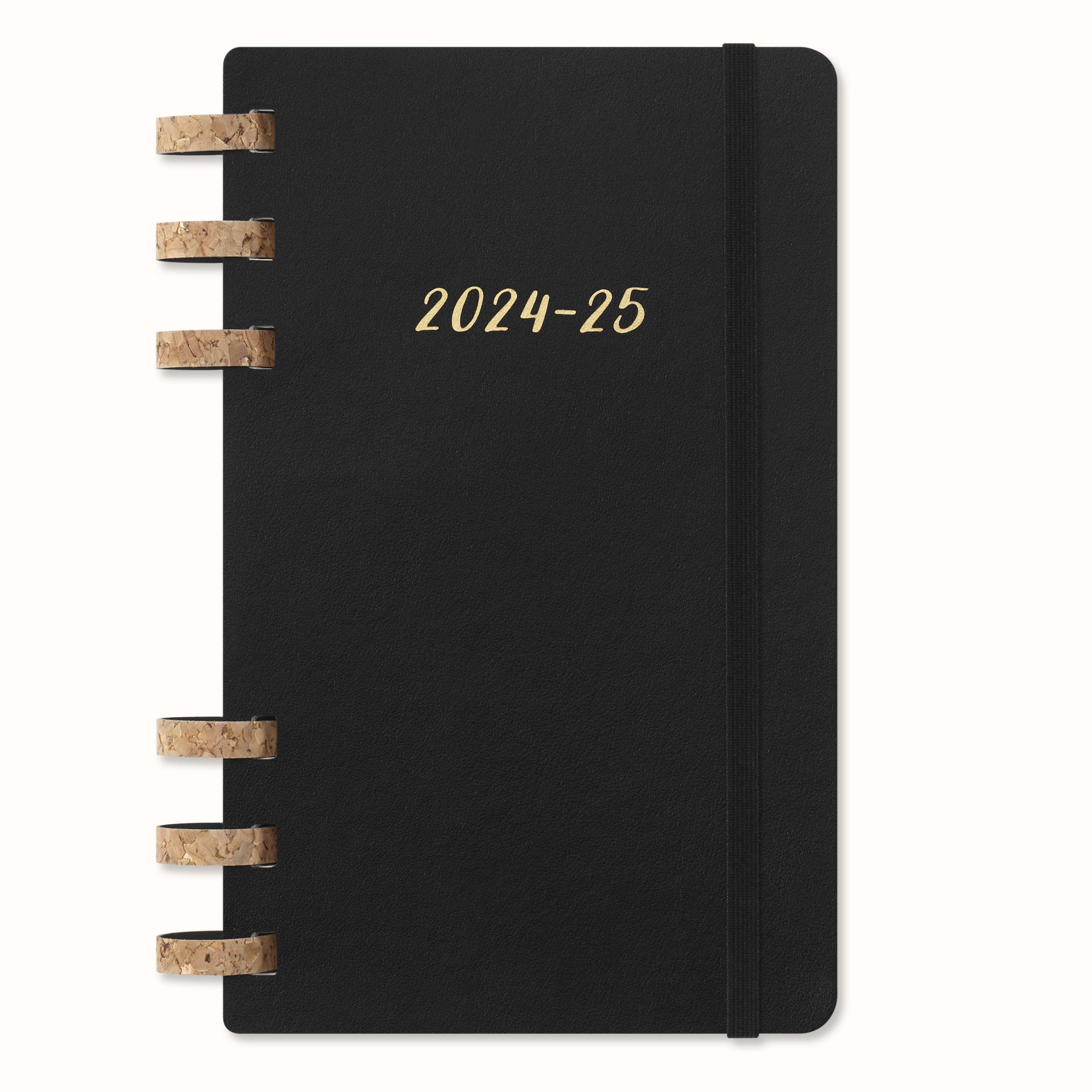 Moleskine 12 Monate Studienplaner mit Spiralbindung 2025, L/A5