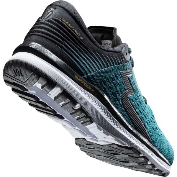 Chaussure running 361 MERAKI 4 VERDIGRIS/BLACK