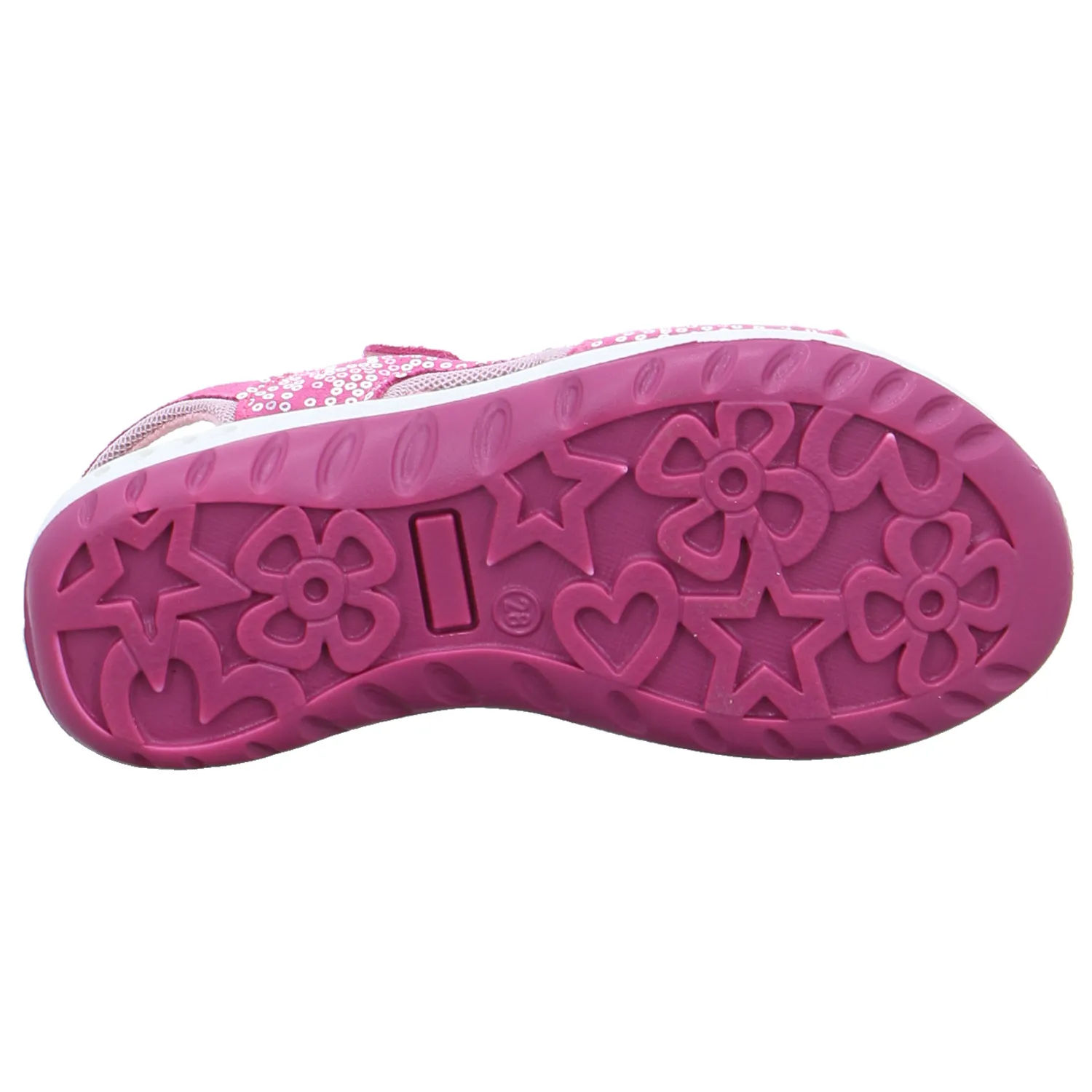 SCHUHENGEL Kleinkinder-Sandale Pink Leder  Sommerschuh