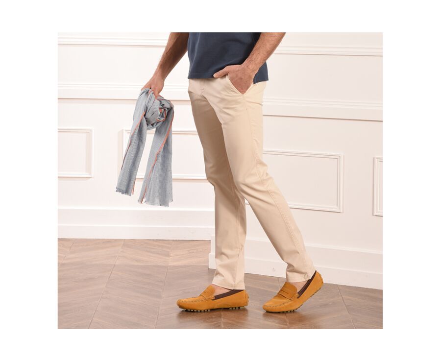 Pantalon chino homme Écru - KYRK
